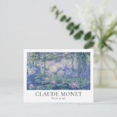 Claude Monet Water Lilies Briefkaart (Staand voorkant)