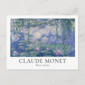 Claude Monet Water Lilies Briefkaart (Voorkant)