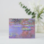 Claude Monet Water Lilies Briefkaart (Staand voorkant)