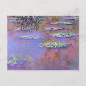 Claude Monet Water Lilies Briefkaart (Voorkant)