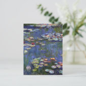 Claude Monet Water Lilies Briefkaart (Staand voorkant)