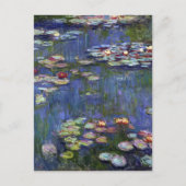 Claude Monet Water Lilies Briefkaart (Voorkant)