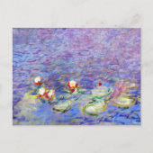 Claude Monet - Water Lilies Briefkaart (Voorkant)