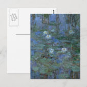 Claude Monet - Water Lilies Briefkaart (Voorkant / Achterkant)