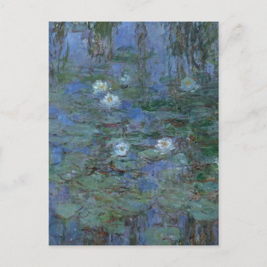 Claude Monet - Water Lilies Briefkaart (Voorkant)