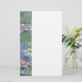 Claude Monet // Water Lilies Briefpapier (Staand voorkant)