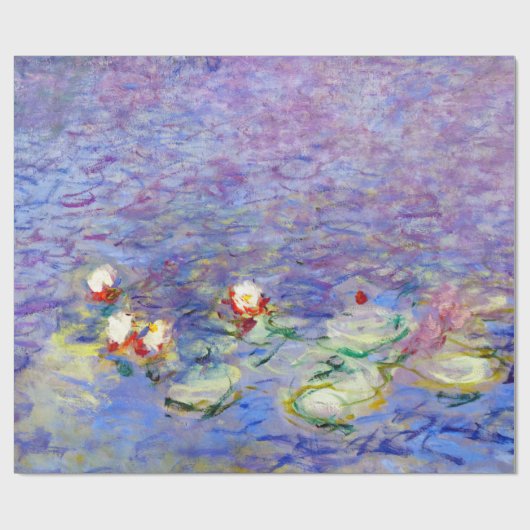 Claude Monet - Water Lilies Cadeaupapier (Vlak)