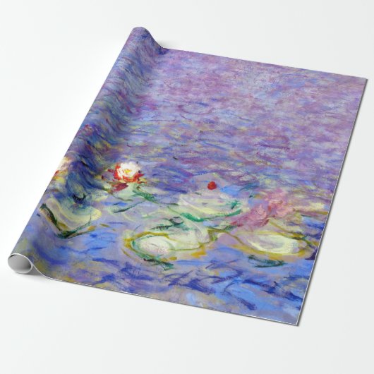 Claude Monet - Water Lilies Cadeaupapier (Uitgerold)