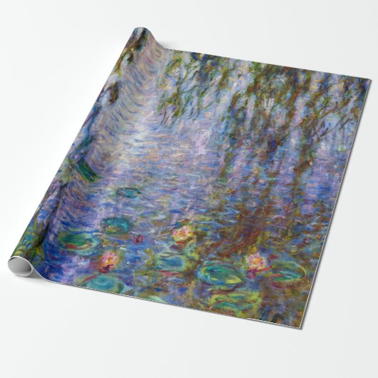 Claude Monet - Water Lilies Cadeaupapier (Uitgerold)