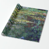 Claude Monet Water Lilies Cadeaupapier (Uitgerold)