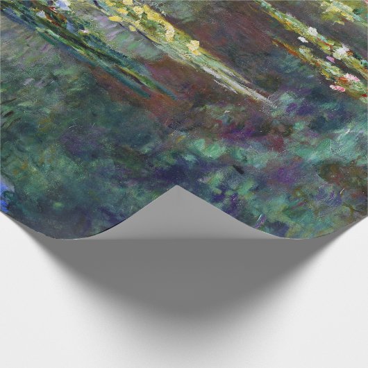 Claude Monet Water Lilies Cadeaupapier (Hoek)