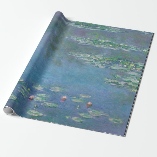 Claude Monet - Water Lilies Cadeaupapier (Uitgerold)