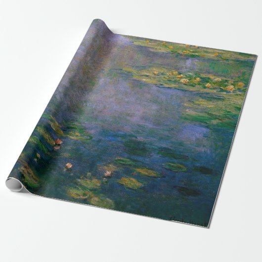 Claude Monet - Water Lilies Cadeaupapier (Uitgerold)