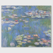 Claude Monet // Water Lilies Cadeaupapier (Vlak)