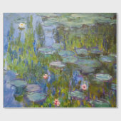 Claude Monet Water Lilies Cadeaupapier (Vlak)