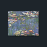 Claude Monet - Water Lilies Canvas Afdruk<br><div class="desc">Water Lilies van Claude Monet, 1916. Claude Monet was de oprichter van het Franse schilderij Impressionist, en de meest consistente en prolifische beoefenaar van de filosofie van de beweging om zijn perceptie vóór de natuur uit te drukken, vooral wat betreft het schilderen van het landschap in de plein. De term...</div>