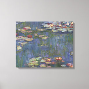 Claude Monet - Water Lilies Canvas Afdruk