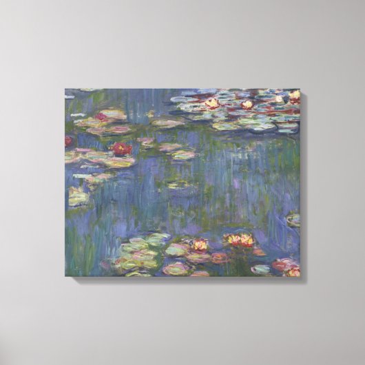 Claude Monet - Water Lilies Canvas Afdruk (Voorkant)