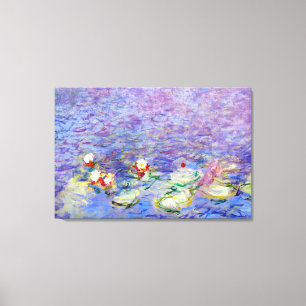 Claude Monet - Water Lilies Canvas Afdruk