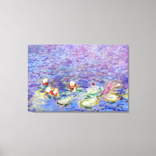 Claude Monet - Water Lilies Canvas Afdruk (Voorkant)
