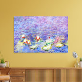 Claude Monet - Water Lilies Canvas Afdruk (Insitu (Woonkamer))