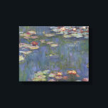 Claude Monet - Water Lilies Canvas Afdruk<br><div class="desc">Water Lilies van Claude Monet, 1916. Claude Monet was de oprichter van het Franse schilderij Impressionist, en de meest consistente en prolifische beoefenaar van de filosofie van de beweging om zijn perceptie vóór de natuur uit te drukken, vooral wat betreft het schilderen van het landschap in de plein. De term...</div>