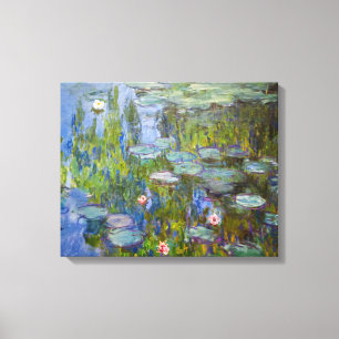 Claude Monet Water Lilies Canvas Afdruk