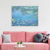 Claude Monet Water Lilies Canvas Afdruk (Insitu (Woonkamer))