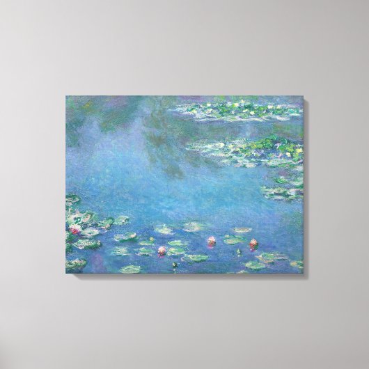 Claude Monet Water Lilies Canvas Afdruk (Voorkant)