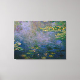 Claude Monet - Water Lilies Canvas Afdruk