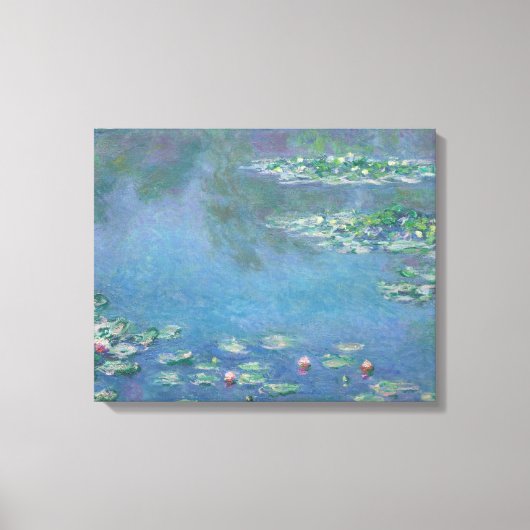 Claude Monet - Water Lilies Canvas Afdruk (Voorkant)