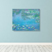 Claude Monet - Water Lilies Canvas Afdruk (Insitu (Houten vloer))