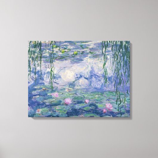 Claude Monet Water Lilies Canvas Afdruk (Voorkant)