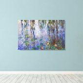 Claude Monet - Water Lilies Canvas Afdruk (Insitu (Houten vloer))