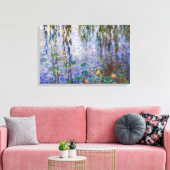 Claude Monet - Water Lilies Canvas Afdruk (Insitu (Woonkamer))