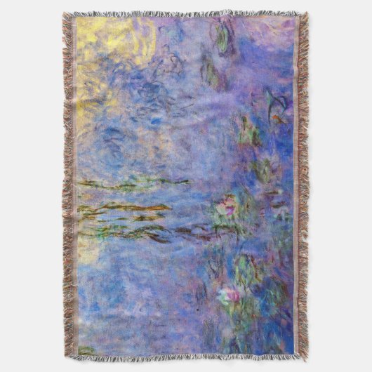 Claude Monet - Water Lilies Deken (Voorkant Verticaal)