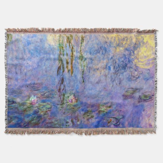 Claude Monet - Water Lilies Deken (Voorkant)
