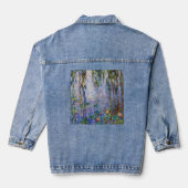 Claude Monet - Water Lilies Denim Jacket (Achterkant)