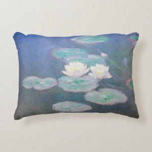 Claude Monet - Water Lilies, effect in de avond Accent Kussen