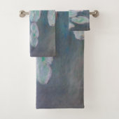 Claude Monet - Water Lilies, effect in de avond Bad Handdoek (Insitu)