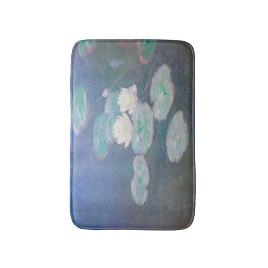 Claude Monet - Water Lilies, effect in de avond Badmat (Voorkant Verticaal)