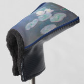 Claude Monet - Water Lilies, effect in de avond Golfheadcover (3/4 voorkant)