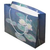 Claude Monet - Water Lilies, effect in de avond Groot Cadeauzakje (Achterkant Gekanteld)
