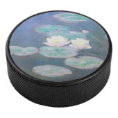 Claude Monet - Water Lilies, effect in de avond Hockey Puck (3/4)