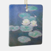 Claude Monet - Water Lilies, effect in de avond Keramisch Ornament (Rechts)