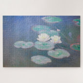 Claude Monet - Water Lilies, effect in de avond Legpuzzel (Horizontaal)
