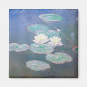 Claude Monet - Water Lilies, effect in de avond Magneet