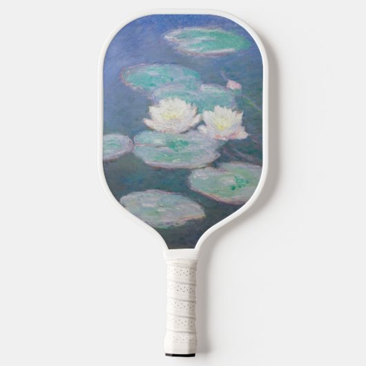Claude Monet - Water Lilies, effect in de avond Pickleball Paddle (Achterkant)