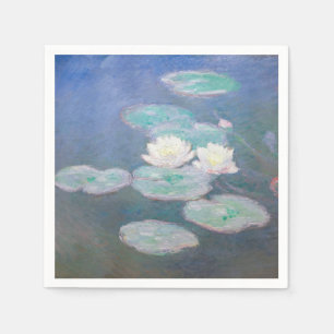 Claude Monet - Water Lilies, effect in de avond Servet