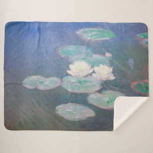 Claude Monet - Water Lilies, effect in de avond Sherpa Deken